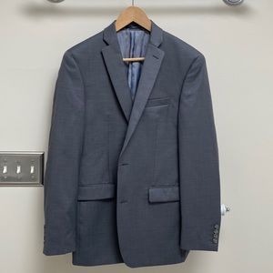 Bar III Men’s 38R 100% Wool Jacket (Gray)